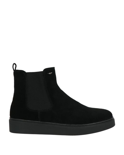 Alberto Guardiani Black Ankle Boots for men