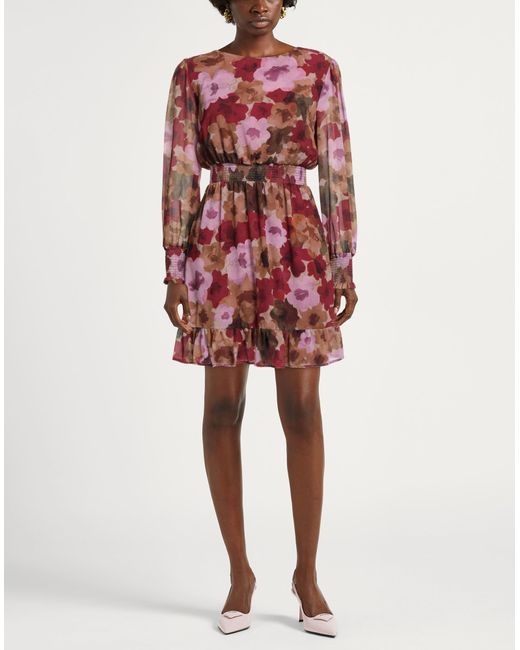 GAUDI Red Mini Dress Polyester