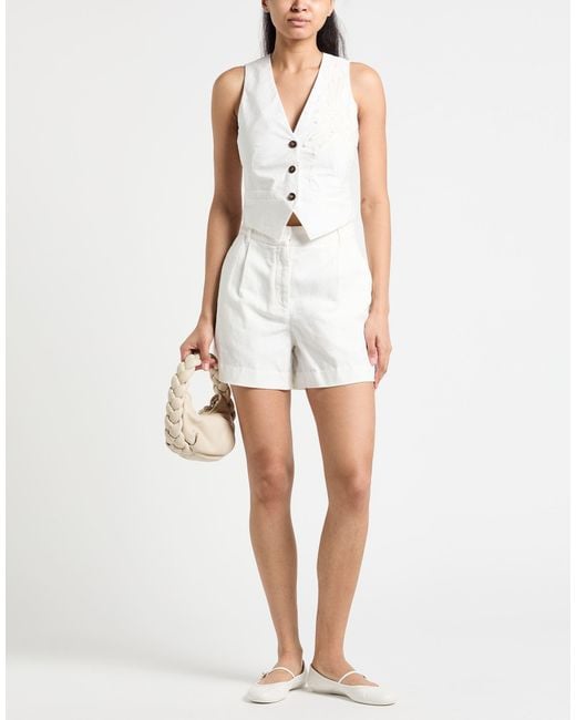 Brunello Cucinelli White Waistcoat