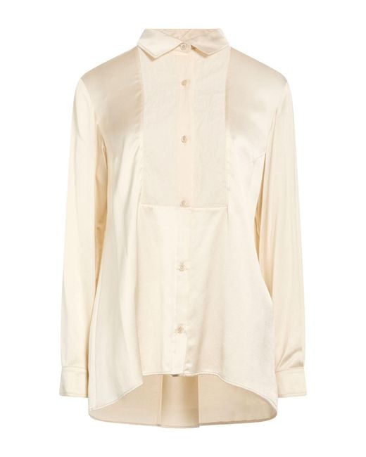 Gentry Portofino Natural Cream Shirt Viscose, Wool, Polyamide