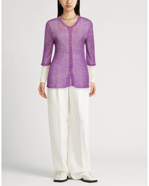 Alysi Purple Cardigans