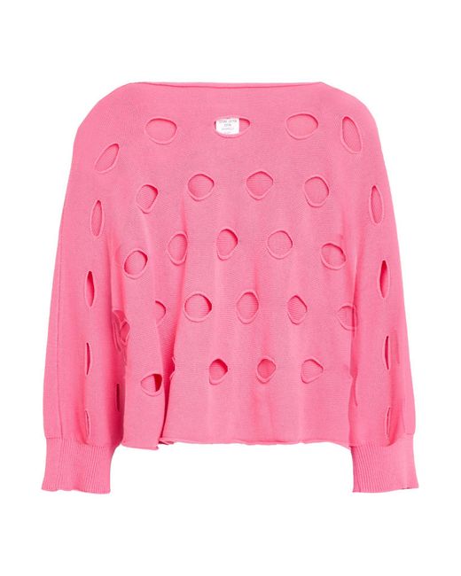 ViCOLO Pink Sweater Cotton