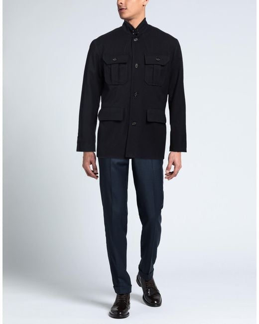 Paolo Pecora Blue Jacket for men