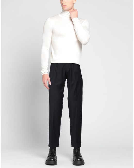 MICHELE CARBONE Blue Trouser for men