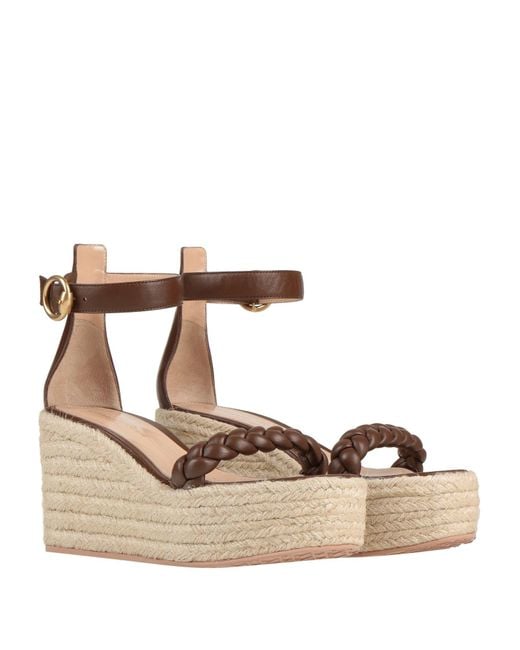 Gianvito Rossi Natural Espadrilles