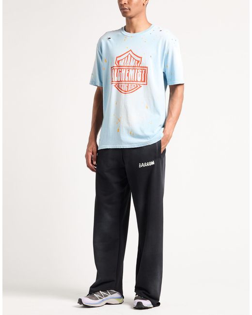 Barrow Blue Pants Cotton for men