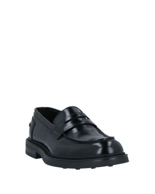 Doucal's Black Loafers for men