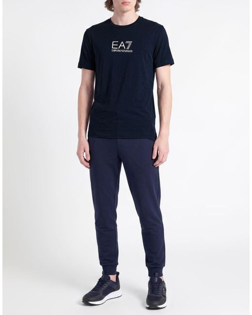 Camiseta EA7 de hombre de color Blue