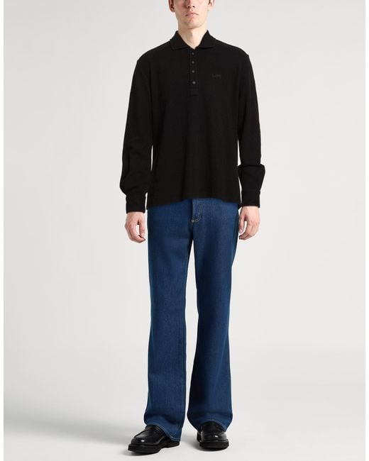 Kiton Black Knt Shirt Cotton, Polyamide for men