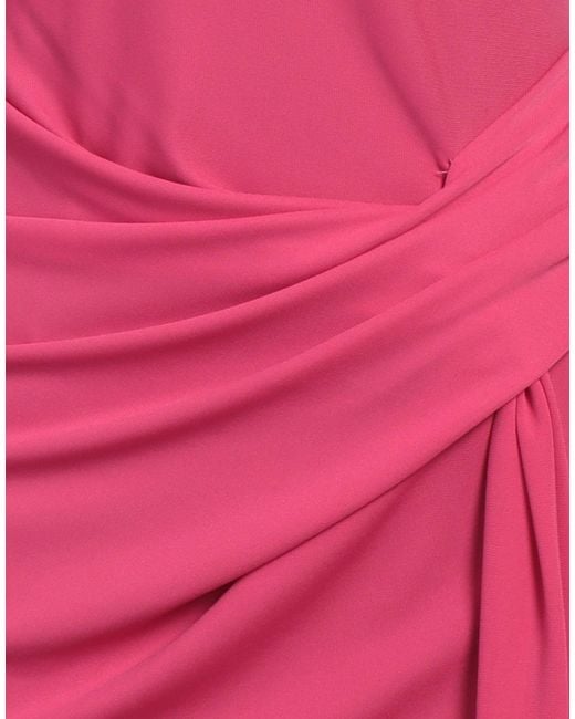 Cristinaeffe Pink Mini Dress Polyester, Elastane
