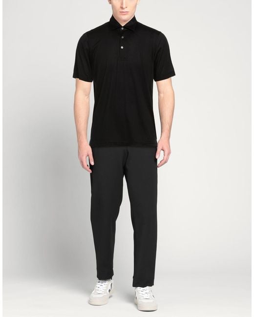 Polo LEFT END pour homme en coloris Black