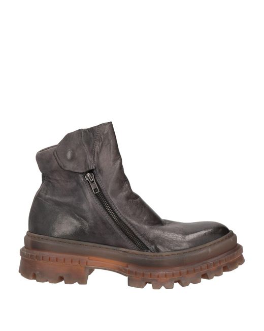 Pawelk's Brown Ankle Boots Leather for men