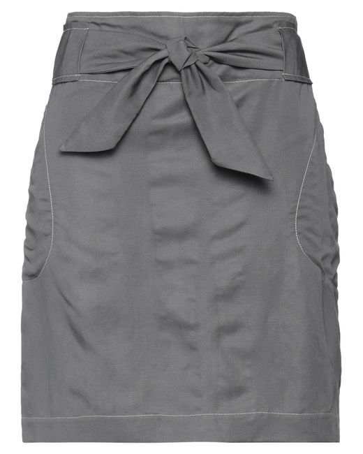 Vivienne Westwood Gray Mini Skirt
