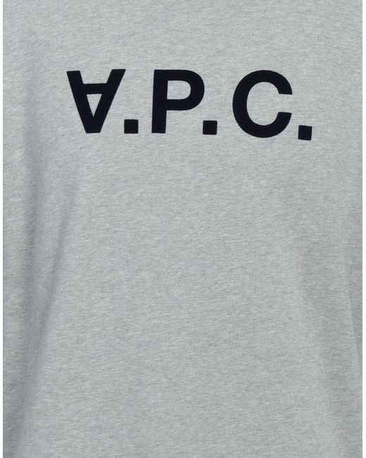 A.P.C. Sweatshirt in Gray für Herren