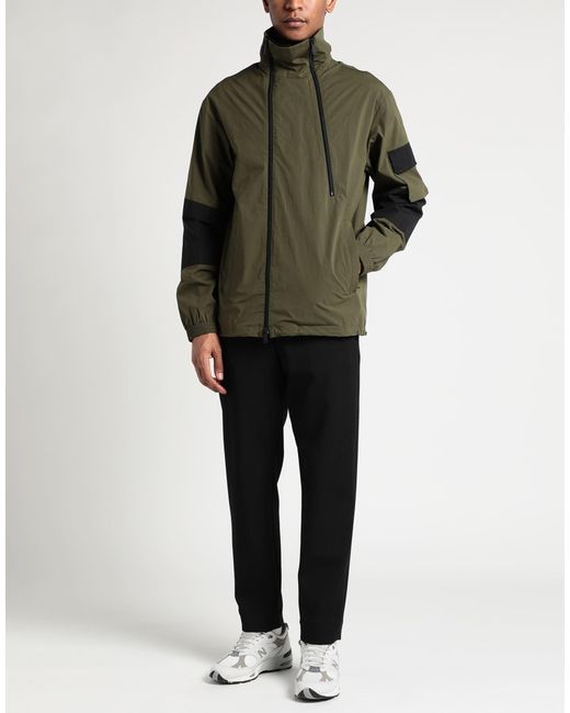 DSquared² Green Jacket Cotton, Elastane for men