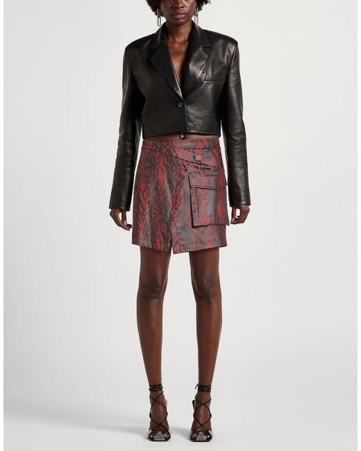 Just Cavalli Red Mini Skirts