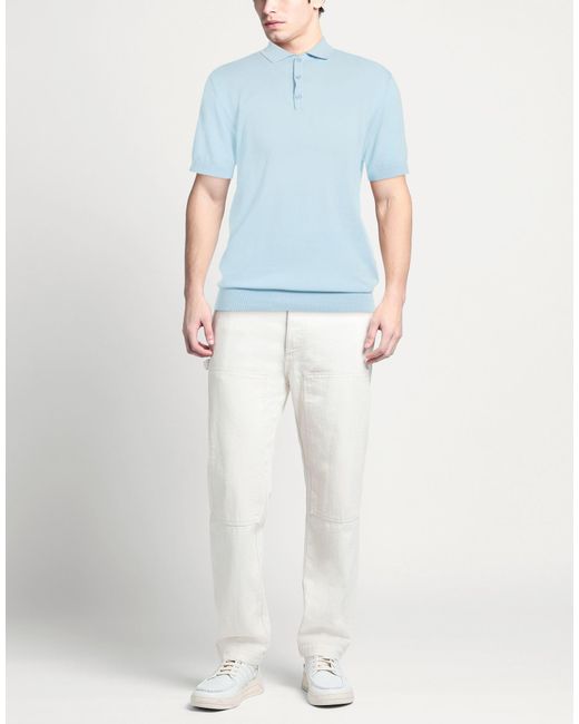 OVER/D Poloshirt in Blue für Herren