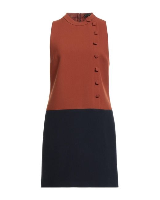 Tara Jarmon Red Mini Dress