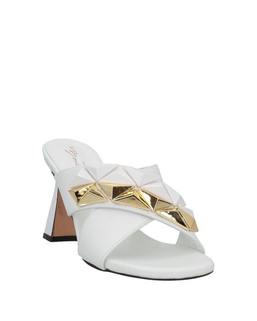 Bianca Di White Sandals