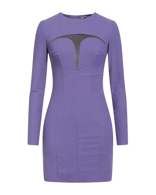 Elisabetta Franchi Purple Mini Dresses