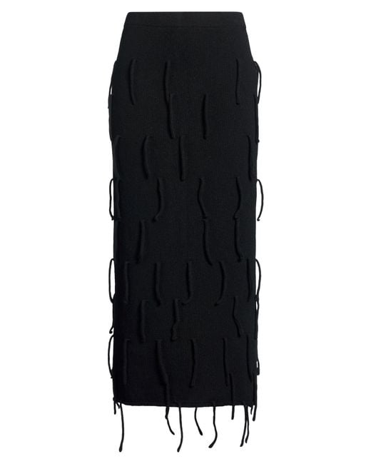 Liviana Conti Black Midi Skirt