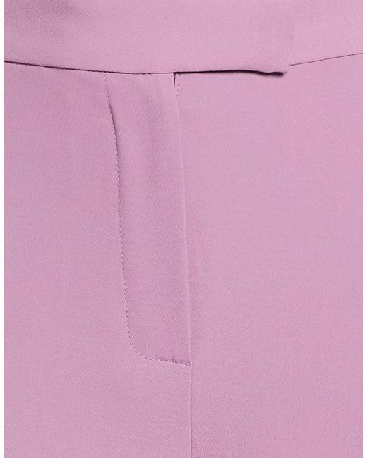 Kaos Purple Pants Polyester, Elastane