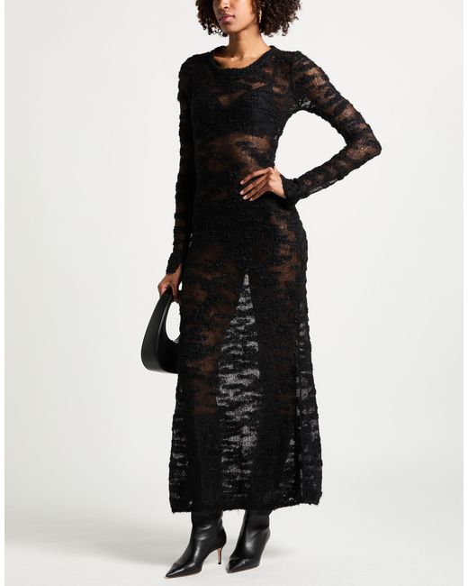 Ganni Black Maxi Dress