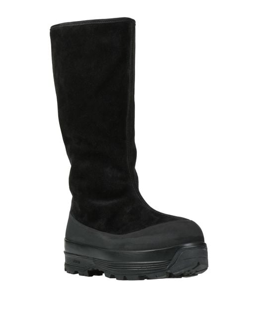 Diemme Black Alta Badia Shearling Boot Leather