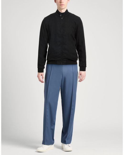 120% Lino Black Jackets for men