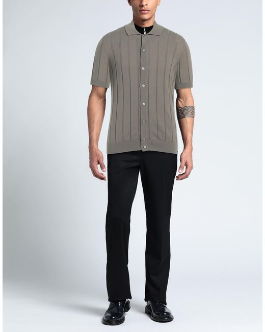 Lardini Gray Cardigan for men