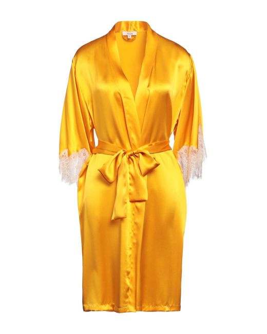 Vivis Yellow Dressing Gown Or Bathrobe