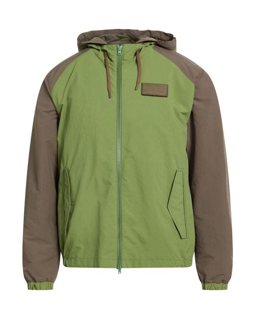Herno Green Jacket Polyester for men