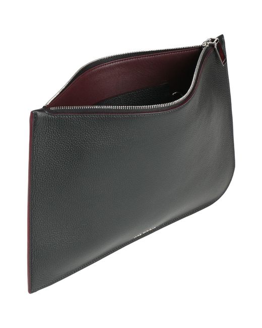 Pochette di McQueen in Black da Uomo