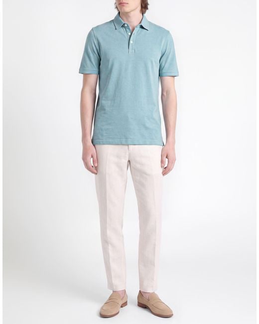 Polo di Fedeli in Blue da Uomo