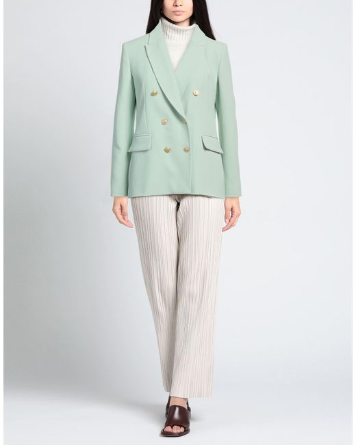 Nenette Green Blazer Polyester, Elastane