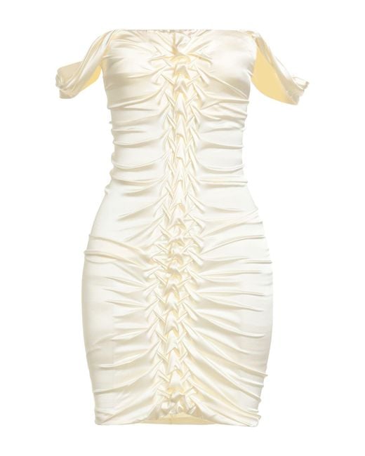 Patrizia Pepe White Mini Dress