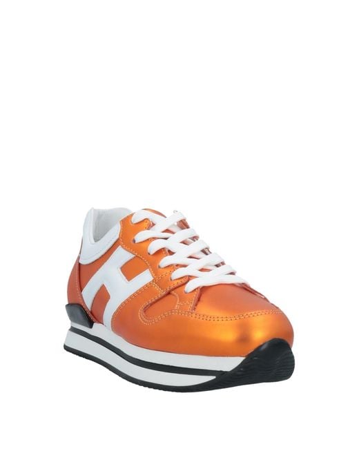 Hogan Orange Sneakers