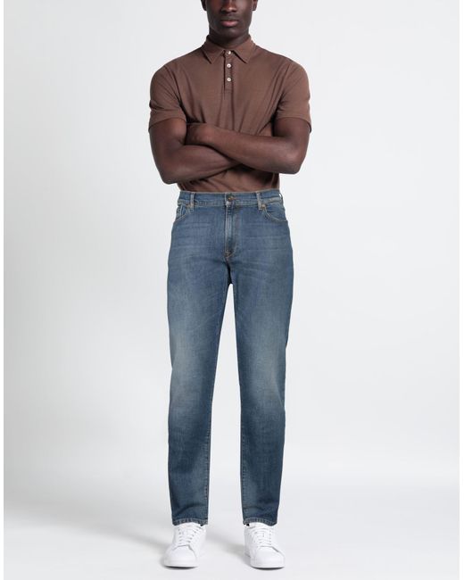 Pantaloni Jeans di 0/zero Construction in Blue da Uomo