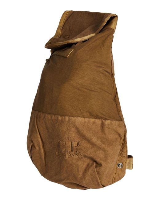C P Company Brown Backpack for men