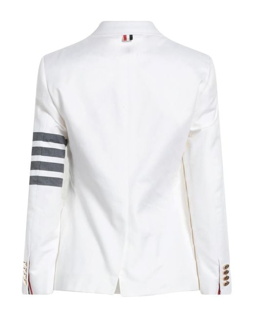 Thom Browne White Blazer