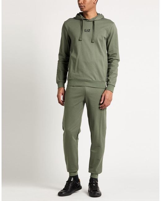 EA7 Green Tracksuits for men