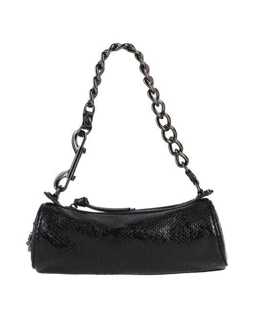 Vivienne Westwood Black Cindy Cylinder Bag -- Handbag Textile Fibers