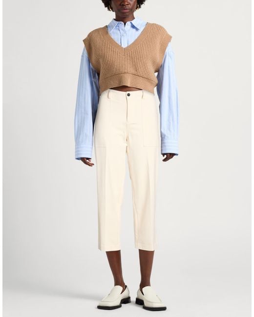 Circolo 1901 Natural Pants