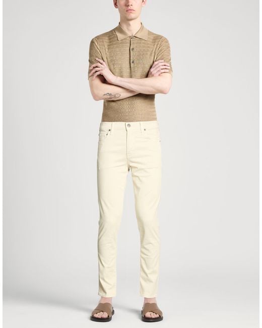 Citizens of Humanity Natural Pants Cotton, Lyocell, Polyester, Polyurethane for men