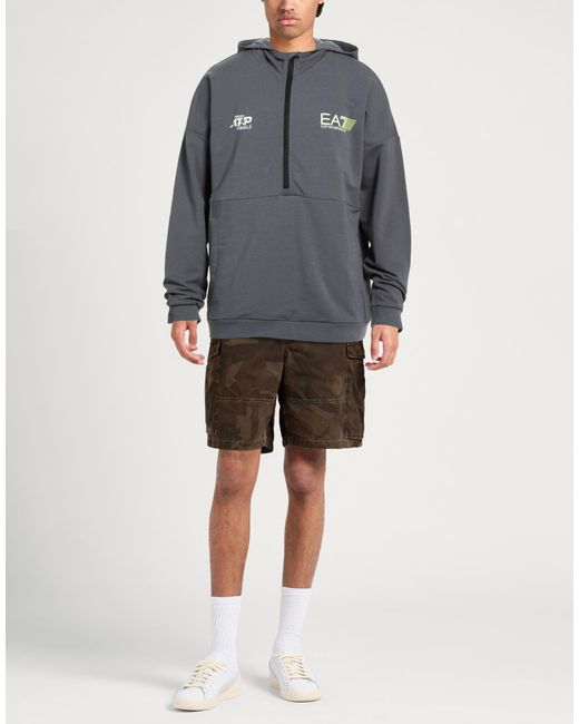 EA7 Gray Sweatshirt for men