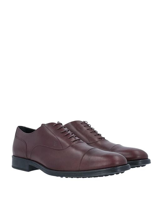 Stringate di Tod's in Brown da Uomo