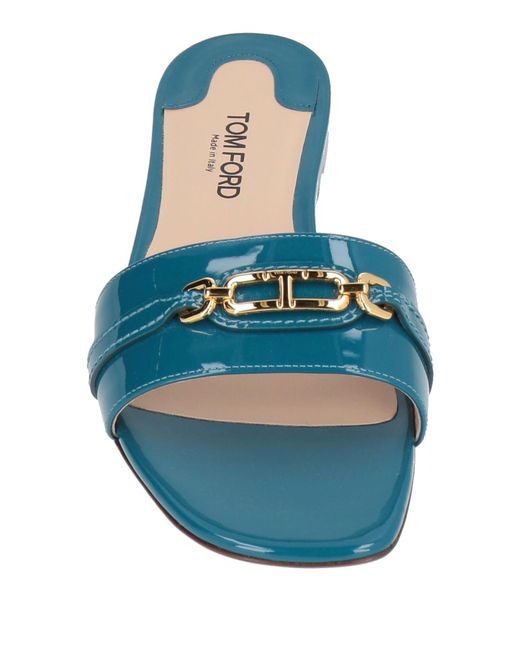 Tom Ford Blue Sandals