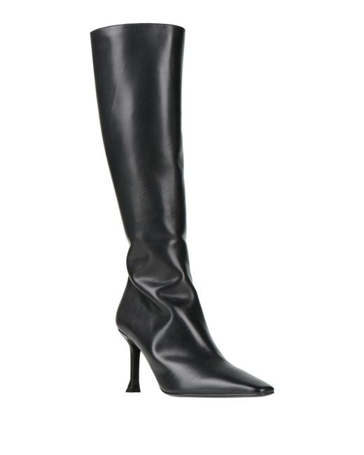 Ferragamo Black Boot Calfskin