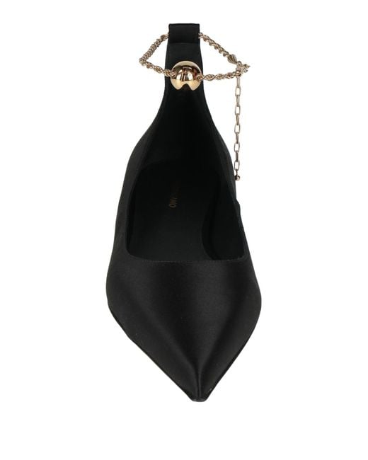 Ferragamo Black Ballet Flats