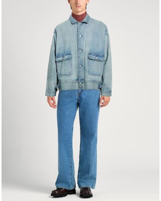 Levi's Blue Denim Outerwear for men